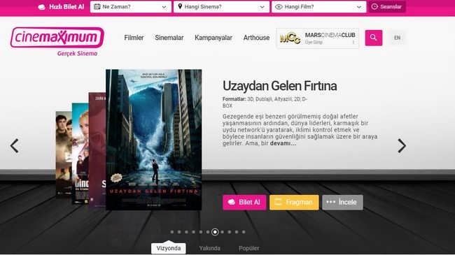 Cinemaximum Firsat Ve Kampanyalar Aralik 2021 Markodi