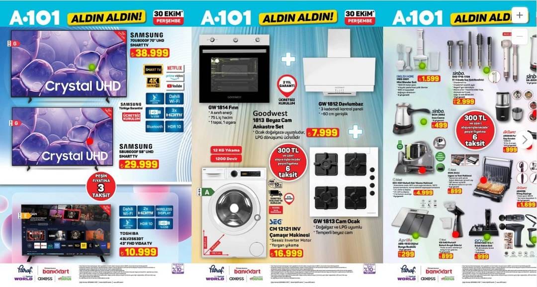 a101 30 ekim 2025 aktuel katalogu