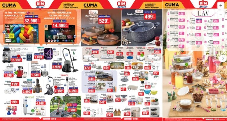 BİM 28-31 Ekim 2025 Aktüel Ürünler Kataloğu